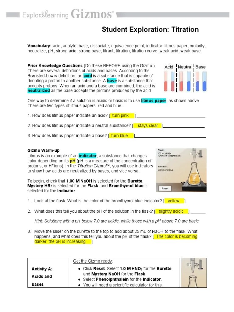 Calorimetry Lab Gizmo Answers Activity C Flavio Tonon It Follow the
