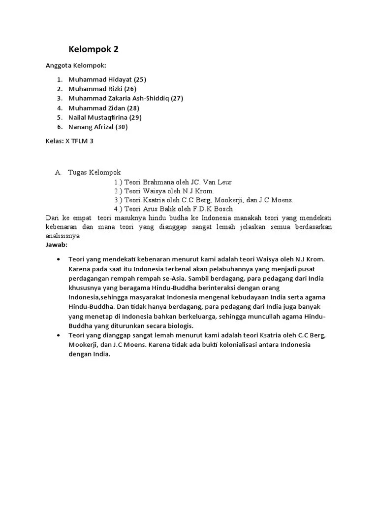 Tugas Sejarah Kelompok 2 | PDF