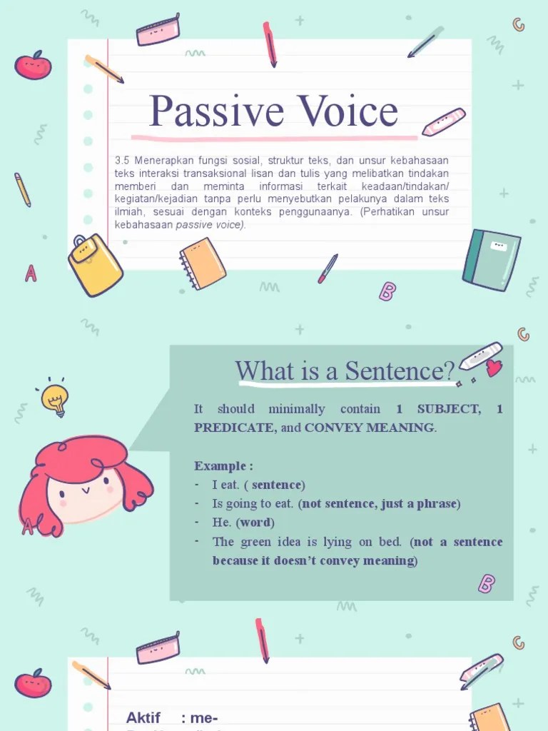 Passive Voice | PDF | Verb | Subject (Grammar)