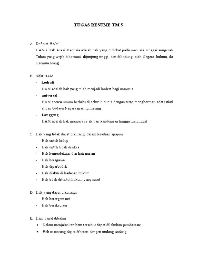 Tugas Meringkas | PDF