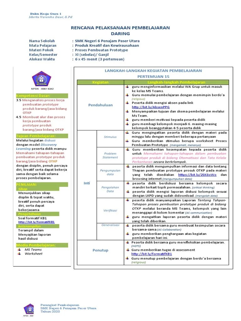 The other important consideration was budget. Rpp Kd 3 5 Pkk Pdf
