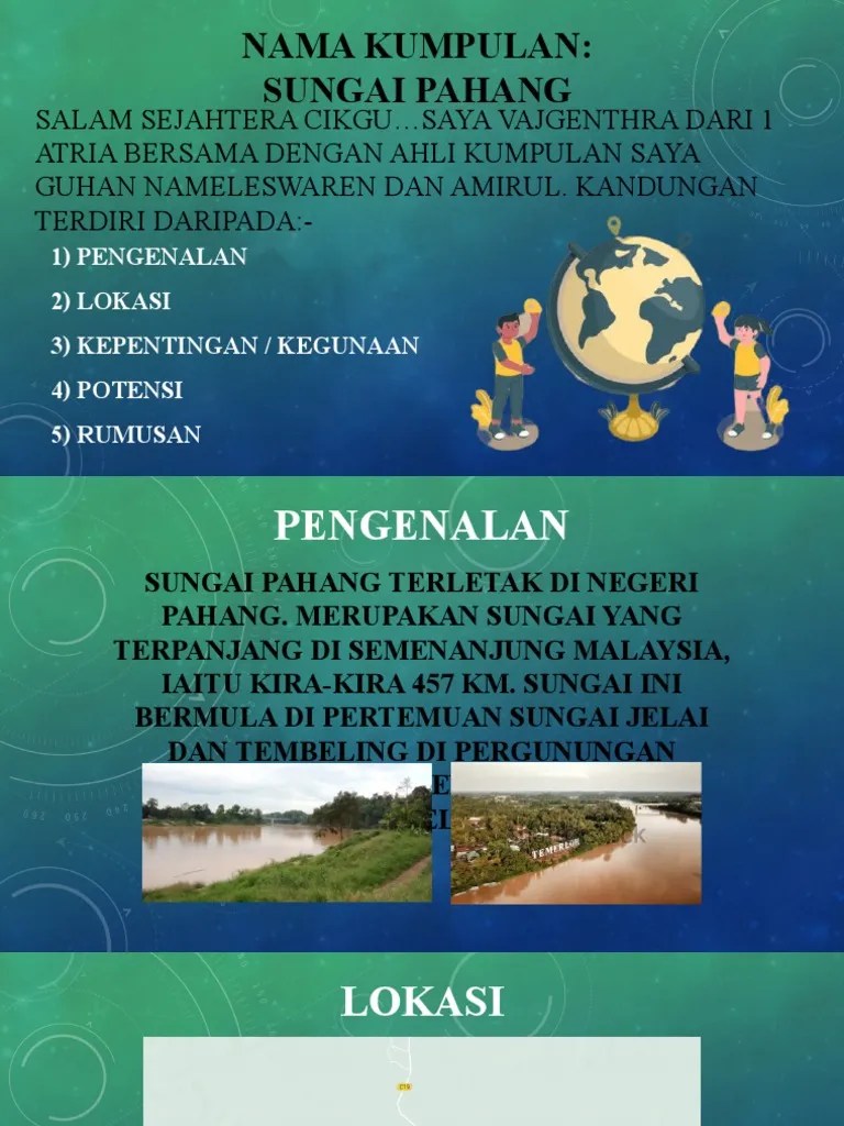 Jumlah penduduk negara ini mencapai 32.730.000 jiwa pada tahun 2020. Pembentangan Sungai Pahang Pdf