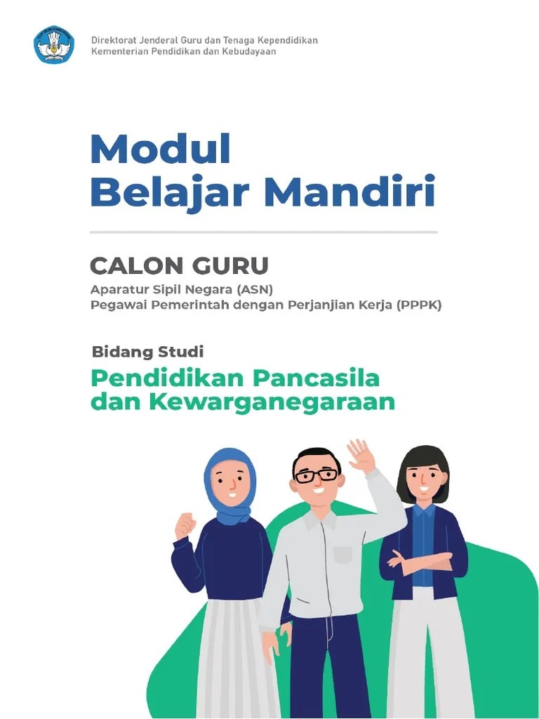 Modul Bahan Belajar - PPKN - 2021 | PDF