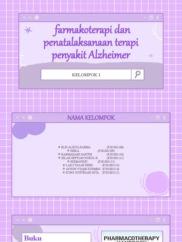 Kebanyakan orang dengan penyakit alzheimer didiagnosis pada usia 65 tahun atau lebih tua. Kelompok 1 Alzheimer Pdf
