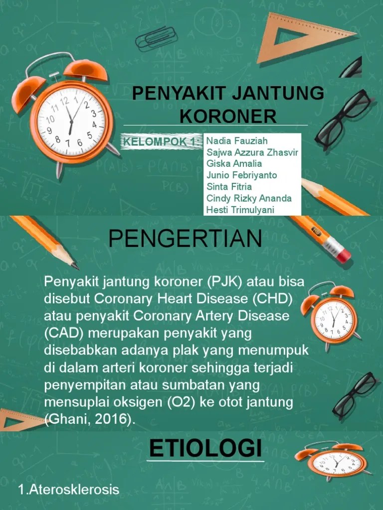 PJK - penyakit jantung