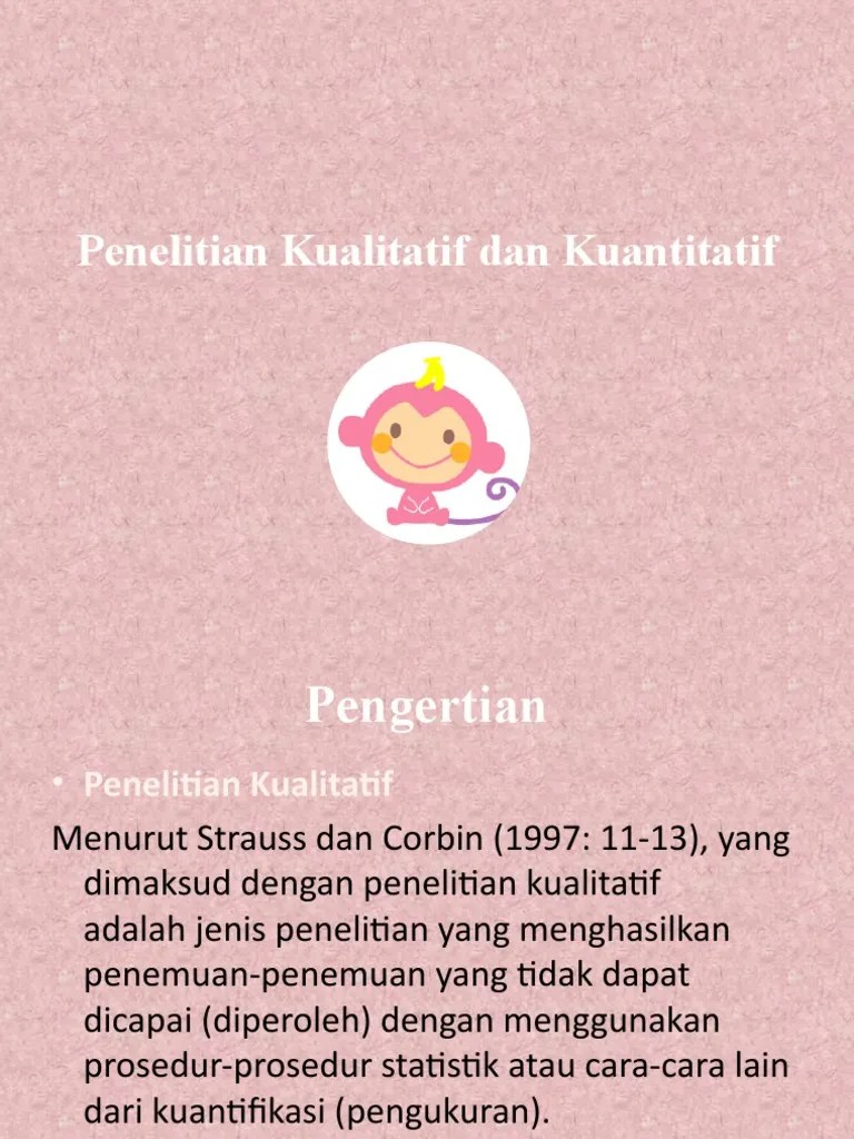 1. Penelitian Kualitatif Dan Kuantitatif | PDF