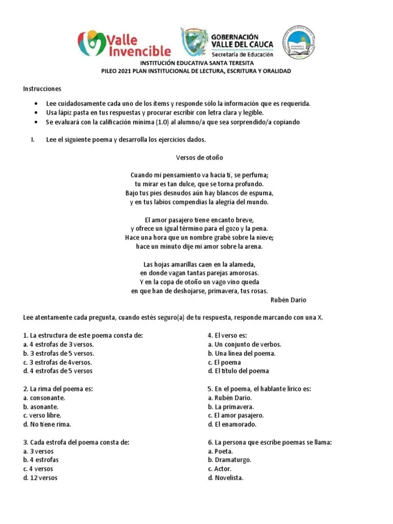 Poemas De 3 Estrofas Y 4 Versos Con Rima Consonante / Principales Estrofas En Castellano Ppt Descargar