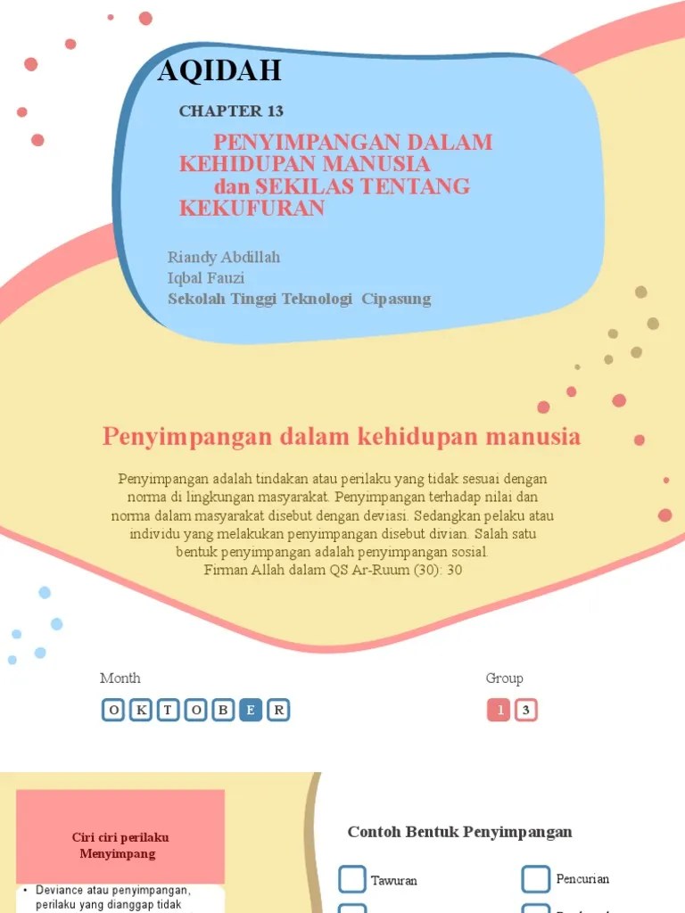 PPT AQIDAH | PDF