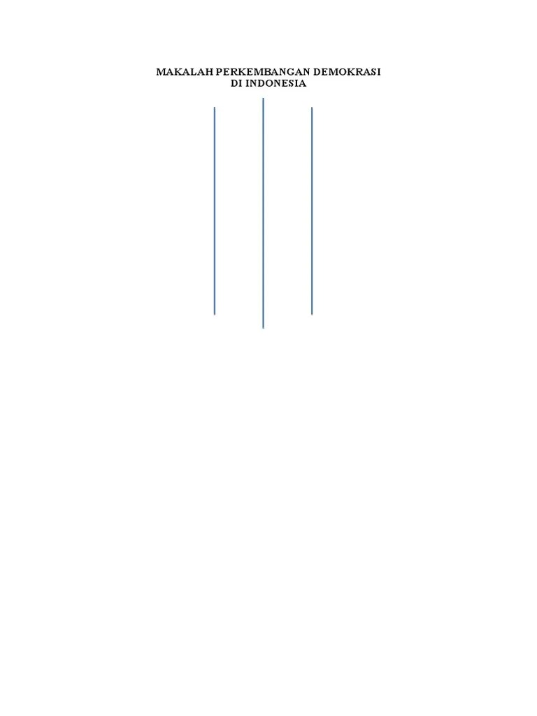 makalah perkembangan indonesia | PDF