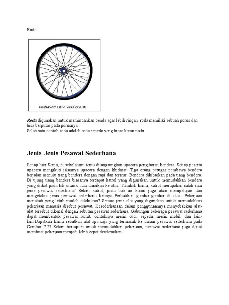 Materi Pesawat Sederhana | PDF