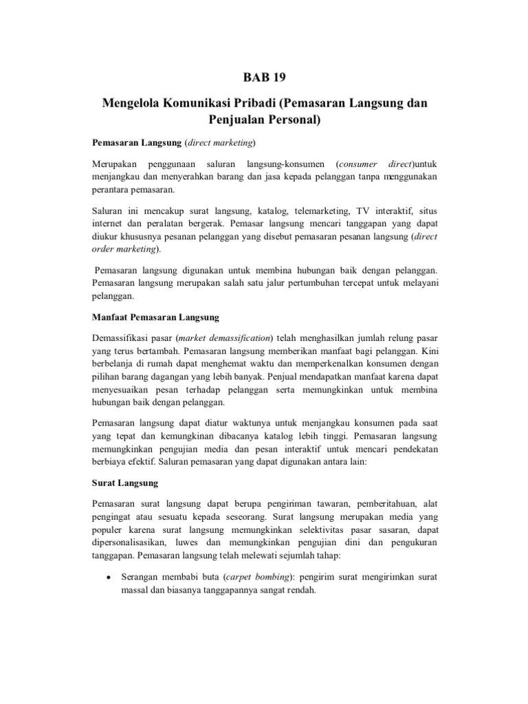 Menpas Bab 19 - 20 | PDF