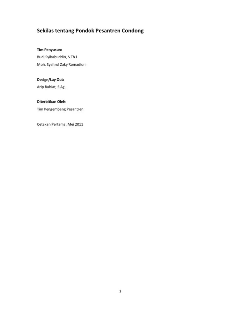 Bahkan dari kecil aku sering memandikannya jadi pertumbuhan tubuh arin dari kecil sampai beranjak dewasa aku tau semuanya. Sekilas Tentang Pondok Pesantren