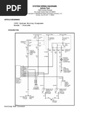 The proper way to start the engine, shift the transmission, and park, plus towing a trailer. Honda Prelude Iv 92 96 System Wiring Diagrams Pdf