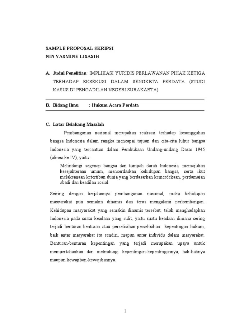 Dalam hukum dikenal dua macam hukum yaitu hukum pidana dan hukum perdata. Contoh Proposal Metode Penelitian Hukum Perdata - Barisan Contoh