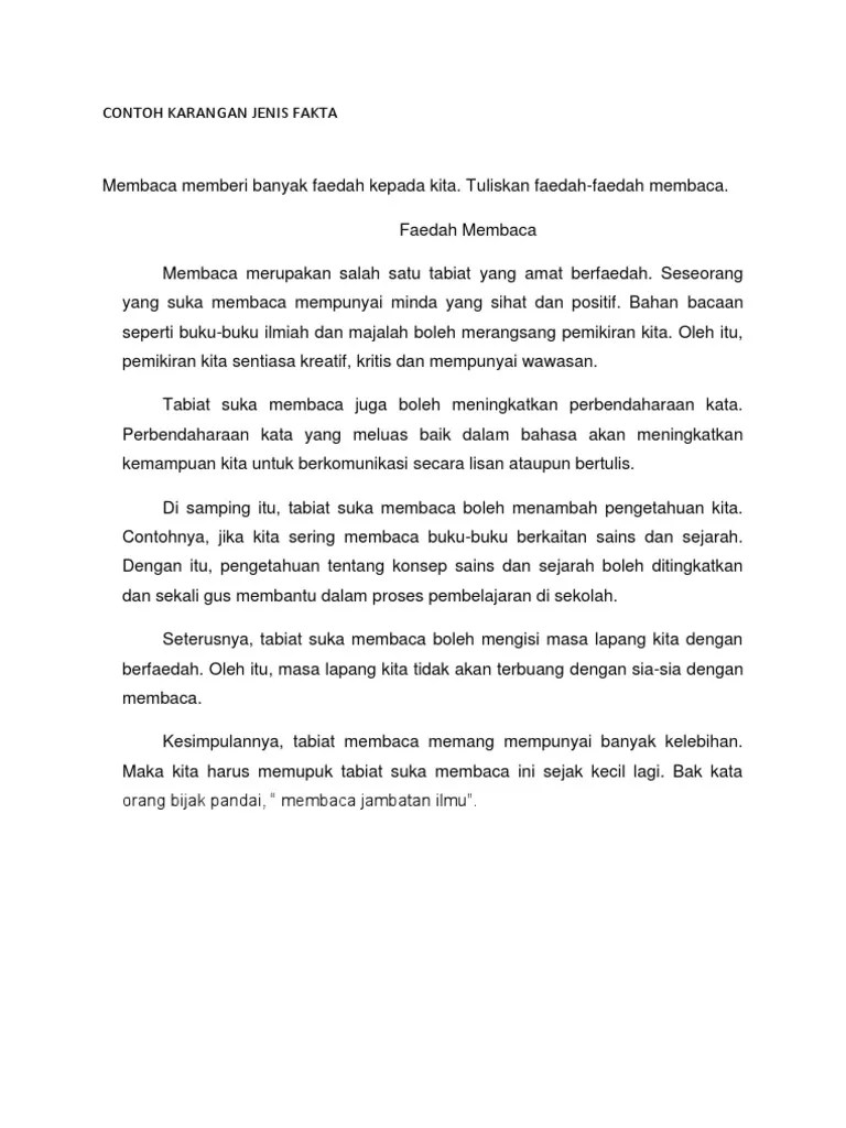 Contoh Karangan Email English / Contoh Karangan Jenis Fakta