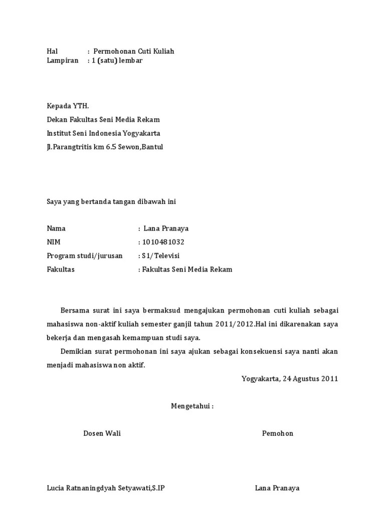 Apalagi jika berurusan dengan pembuatan acara, kegiatan bakti sosial, hingga urusan kedinasan. Surat Permohonan Cuti Awal - X Gojek