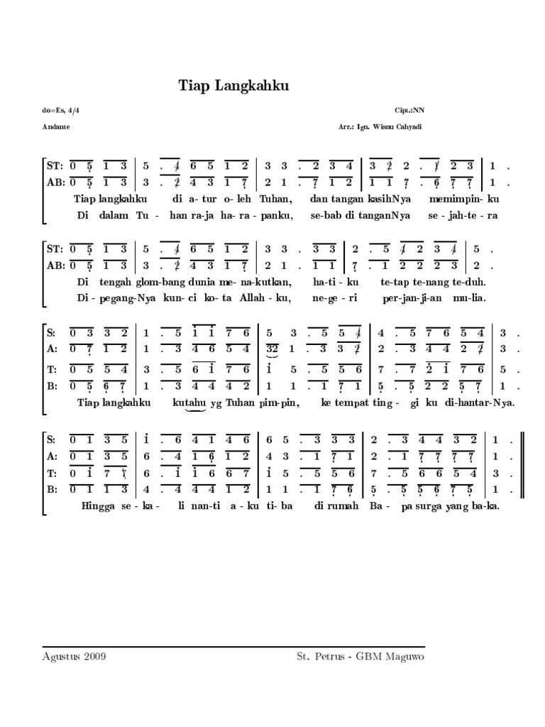Tiap Langkahku | PDF