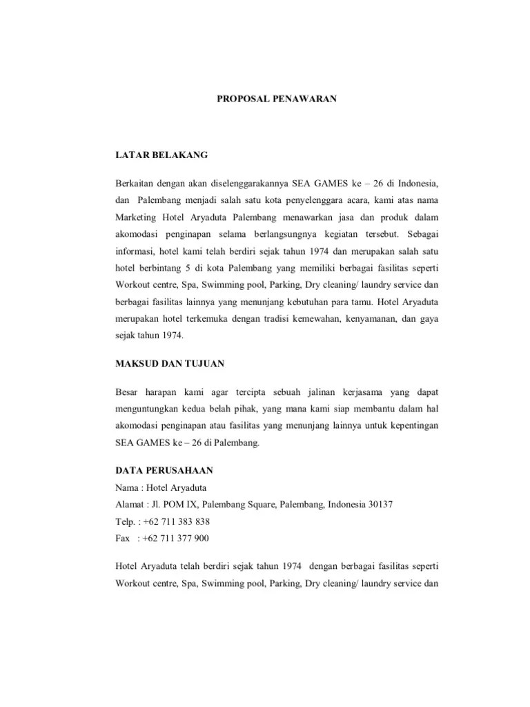 Kirimin ya contoh proposal pkl di perusahaan asuransi. Proposal Penawaran Pdf