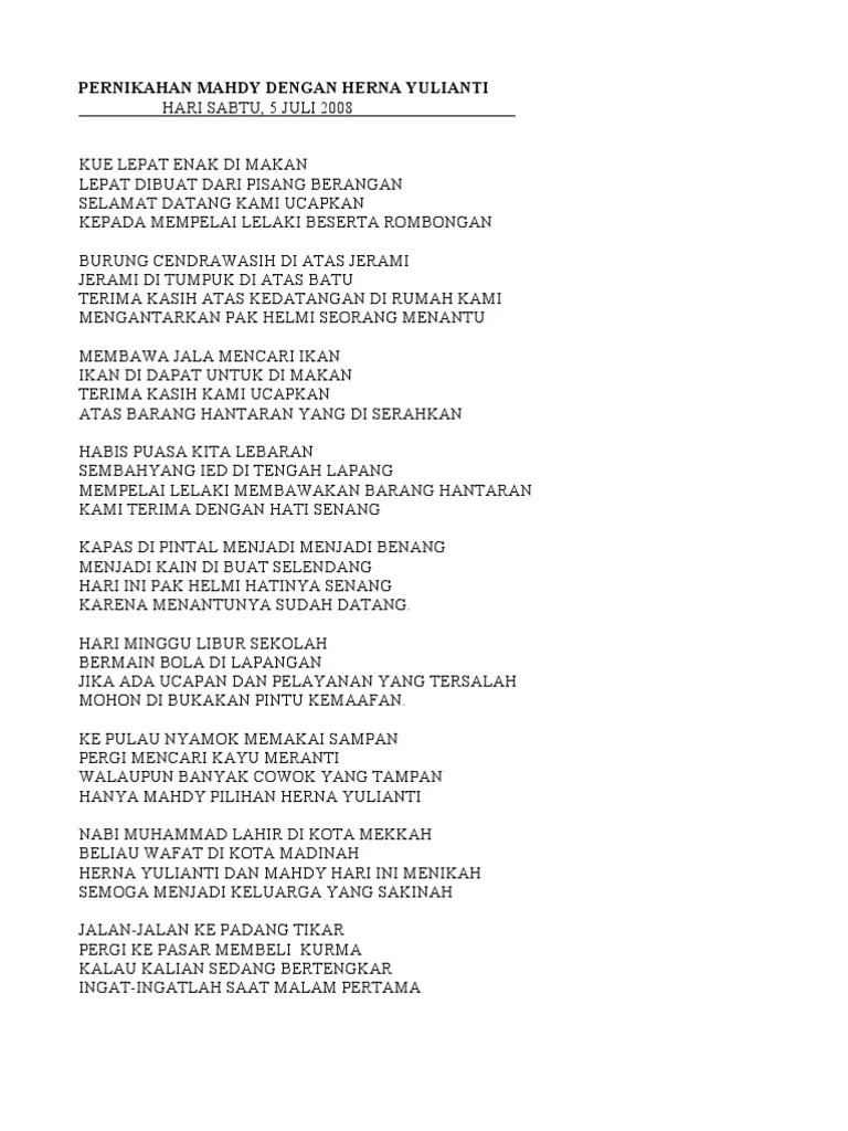 Berikut ini merupakan contoh teks pidato wakil pengantin wanita selengkapnya, apabila kamu mencari contoh naskah pidato wakil penganti pria silahkan klik . Sambutan Keluarga Mempelai Wanita Lektur