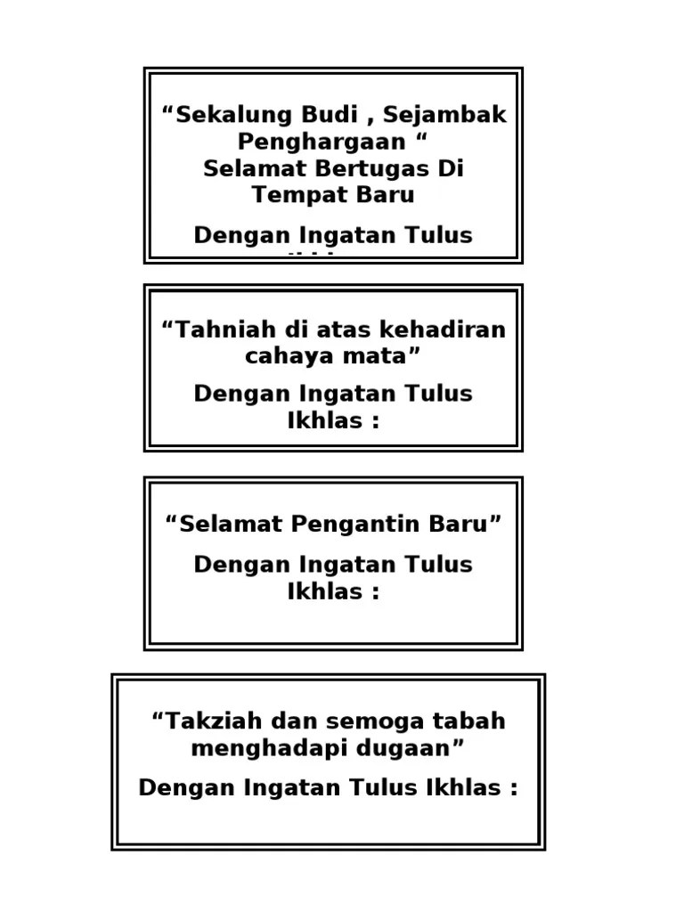 Google has many special features to help you find exactly what you're looking for. Kad Ucapan Pdf