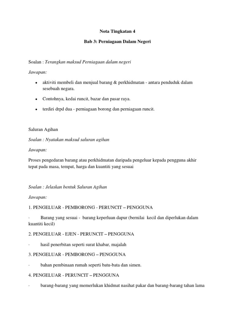 Mari lihat 24 barang keperluan yang wajib ada di . Bab 3 Tingkatan 4 Pdf