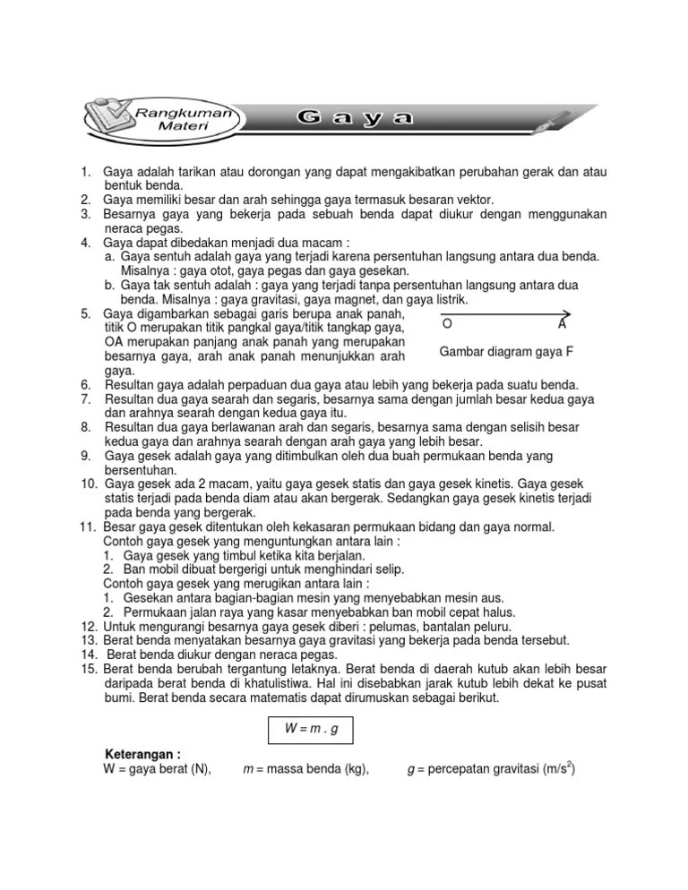 Diambil dari bahasa yunani, bios yang berarti kehidupan dan logos yang berarti ilmu berdasarkan tingkat organisasi : Rangkuman Materi Ipa Kelas Viii Smt2 Gaya