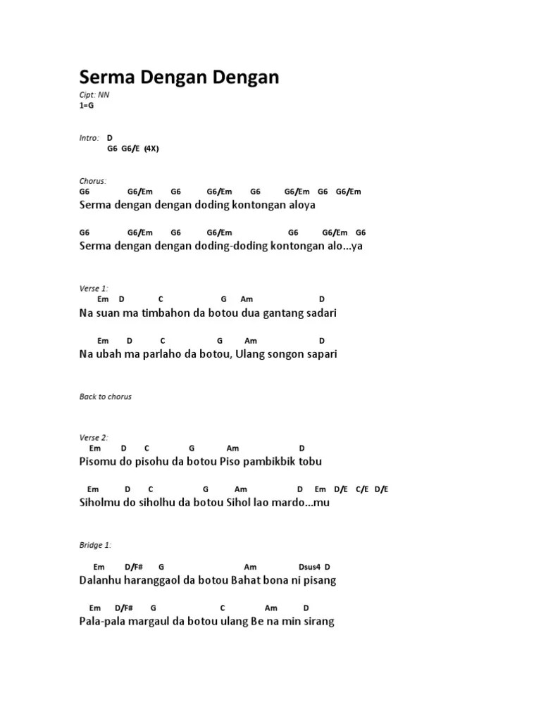 Serma Dengan Dengan | PDF