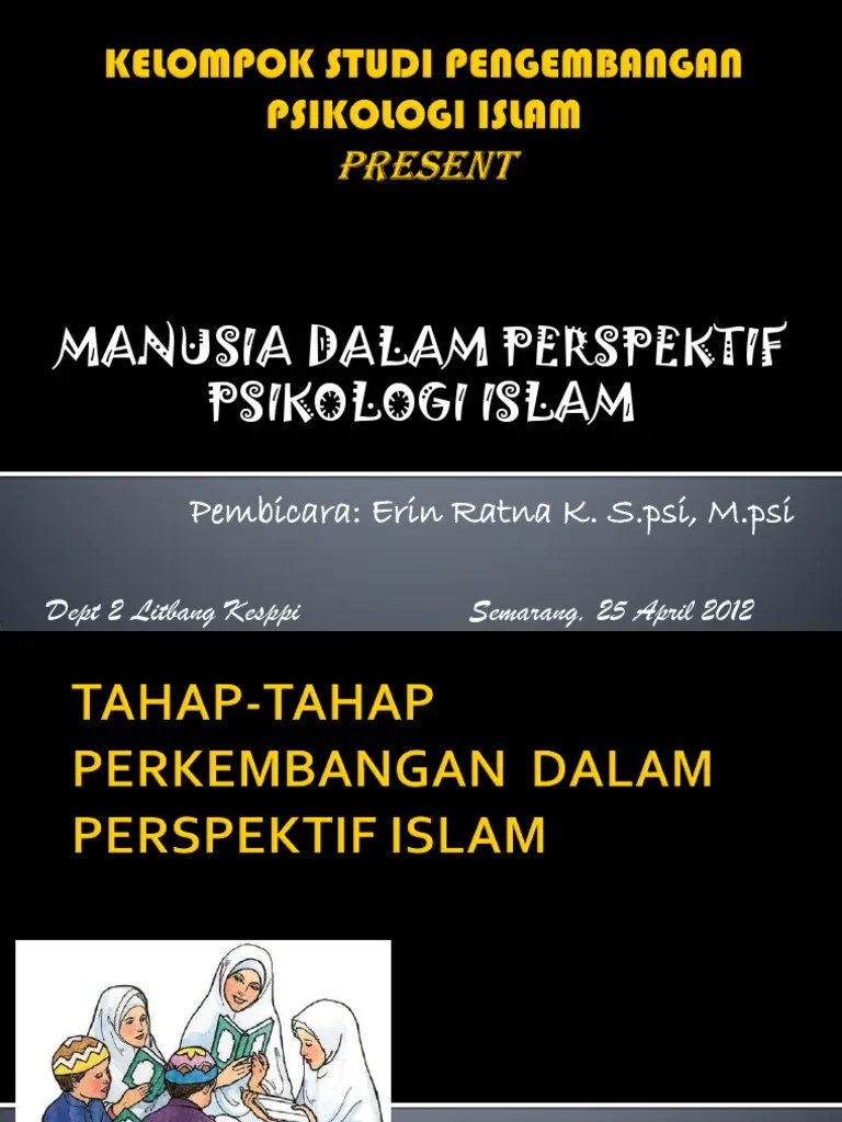 Tahap-Tahap Perkembangan Dalam Perspektif Islam | PDF