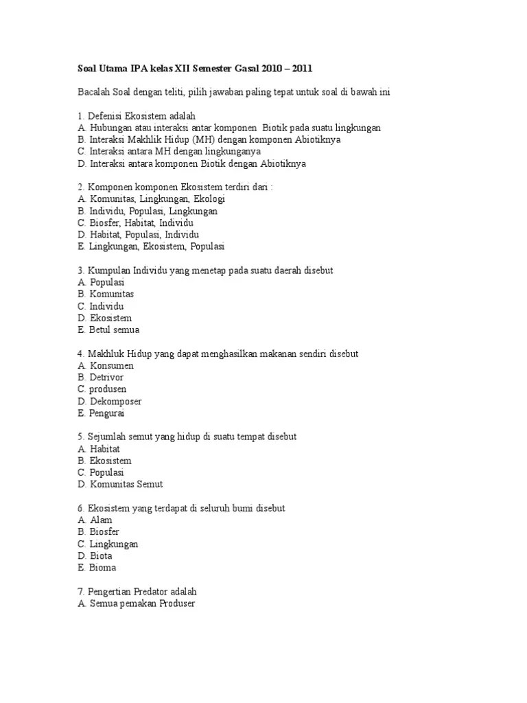 Ia akan mengangkat sembah di hadapannya berdiri sela baginda, sebuah tugu batu berpahat dengan prasasti peninggalan sri airlangga. Soal Dan Jawaban Ipa Tenta Biotik Dan Abiotik Beinyu Com