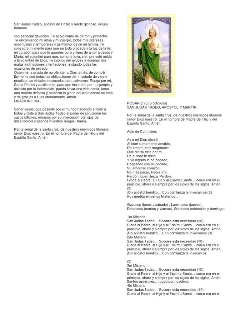 Novena A San Judas Tadeo Dia 1 : San Judas Tadeo | Todo Hechizos .es / Novena a san judas tadeo desdel dia 1 a dia 9 mwl1o1dp7jnj.