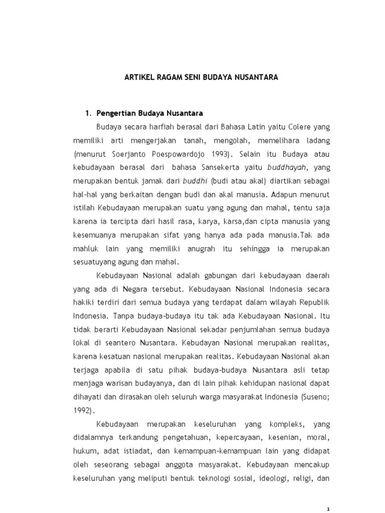 Menganalisis karya seni budaya nusantara. Resensi Karya Seni Budaya Nusantara Pigura