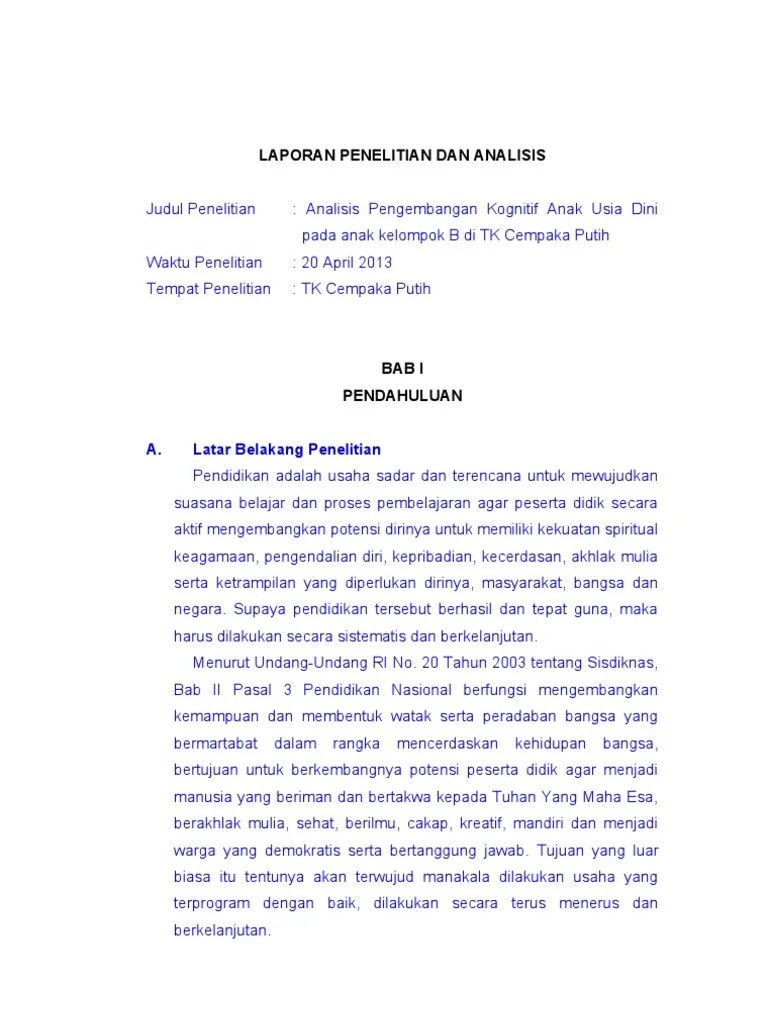 Indonesia terutaman di daerah tertinggal, 3) penerapan social distancing . Contoh Soal Kognitif Untuk Anak Tk