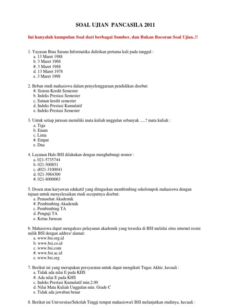 Soal review character building bsi semester 4 review pmpsi pengantar manajemen proyek sistem informasi bsi semester 4 latihan soal . Kunci Jawaban Her Bahasa Indonesia Bsi Beinyu Com