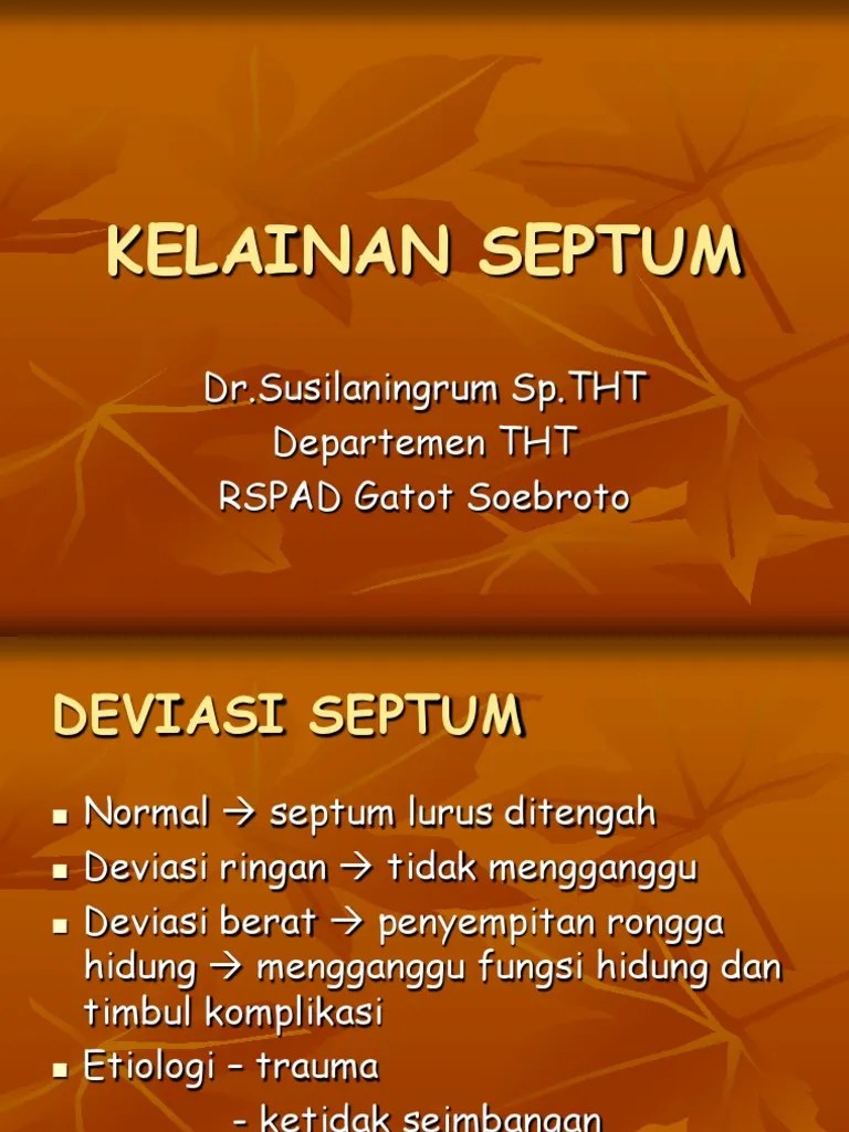 Kelainan Septum | PDF
