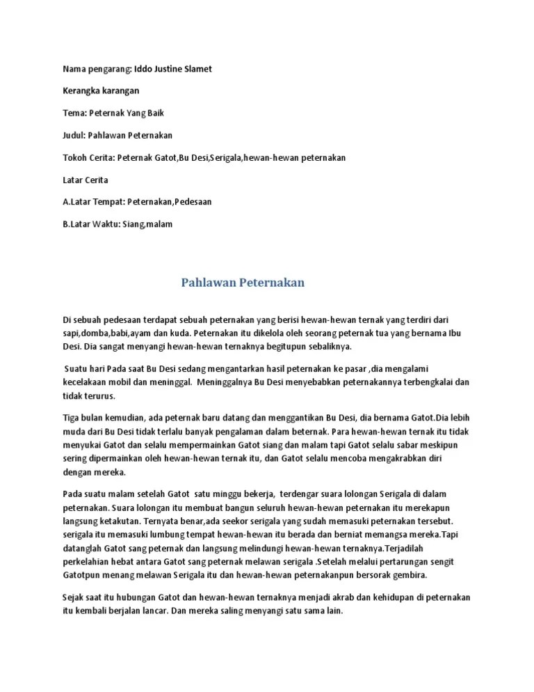 Kerangka Karangan | PDF