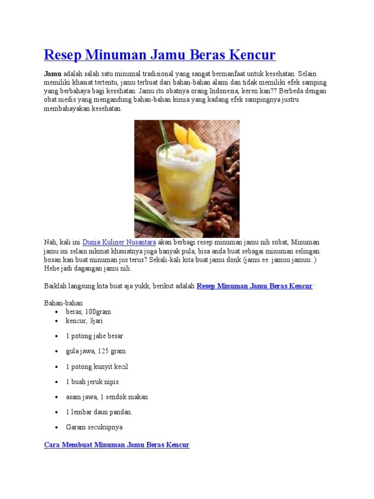 Contoh Teks Prosedur Minuman Dalam Bahasa Inggris Dan Terjemahannya