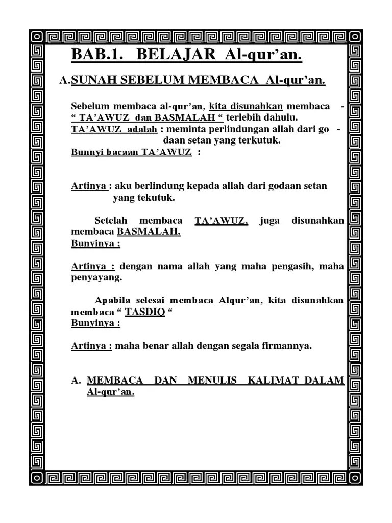 Agama Kelas Iii Eggy | PDF