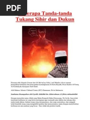 Beberapa Tanda-Tanda Tukang Sihir Dan Dukun | PDF
