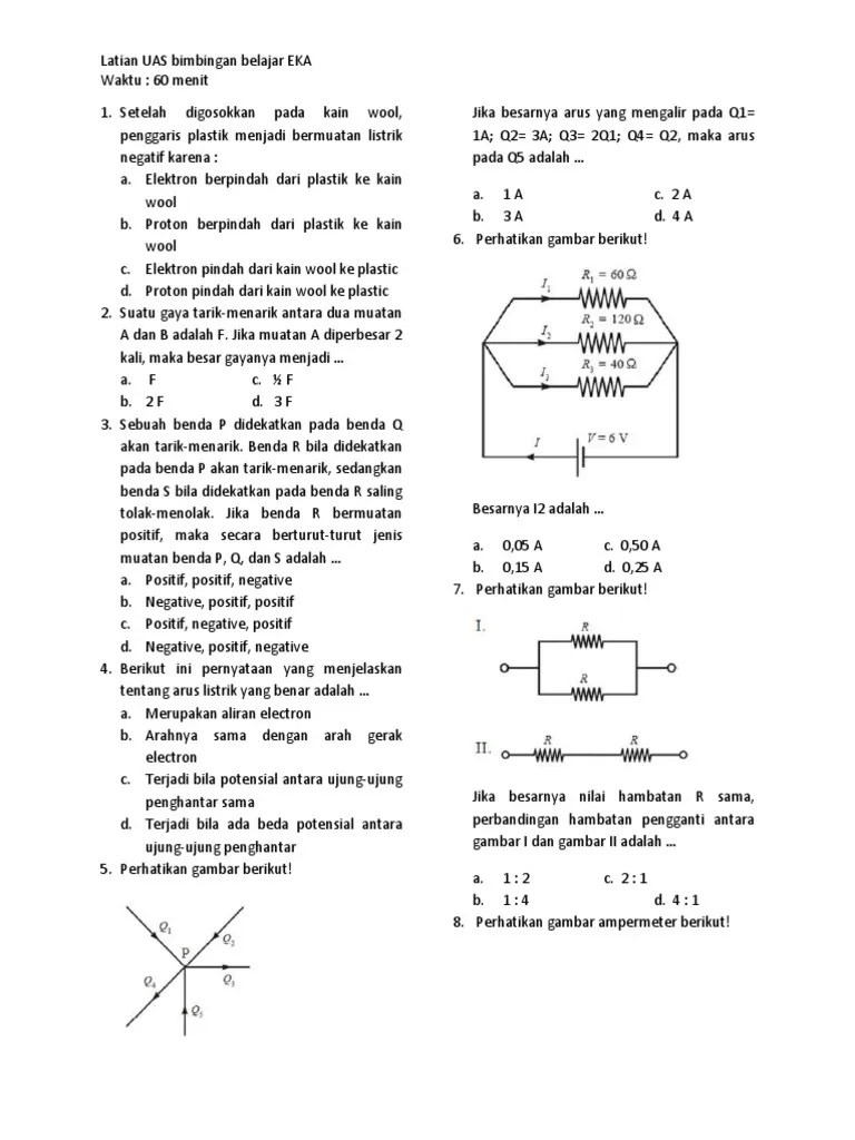 Contoh soal dan kunci jawaban pas/uas ipa kelas 9 semester 1 smp/mts kurikulum 2013 akan admin bagikan pada akhir postingan, dengan semakin dekatnya penilaian . Soal Uas Ipa Kelas 9 Semester 1 Pdf