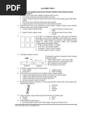 soal dan pembahasan kemagnetan guru ilmu sosial. Http Fisikazone Com Soal Latihan Kemagnetan Kelas 9 Jawabanku Id