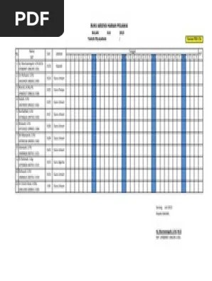 Download download contoh absen manual karyawan pabrik . Format Peg 17a Buku Absensi Harian Pegawai Pdf