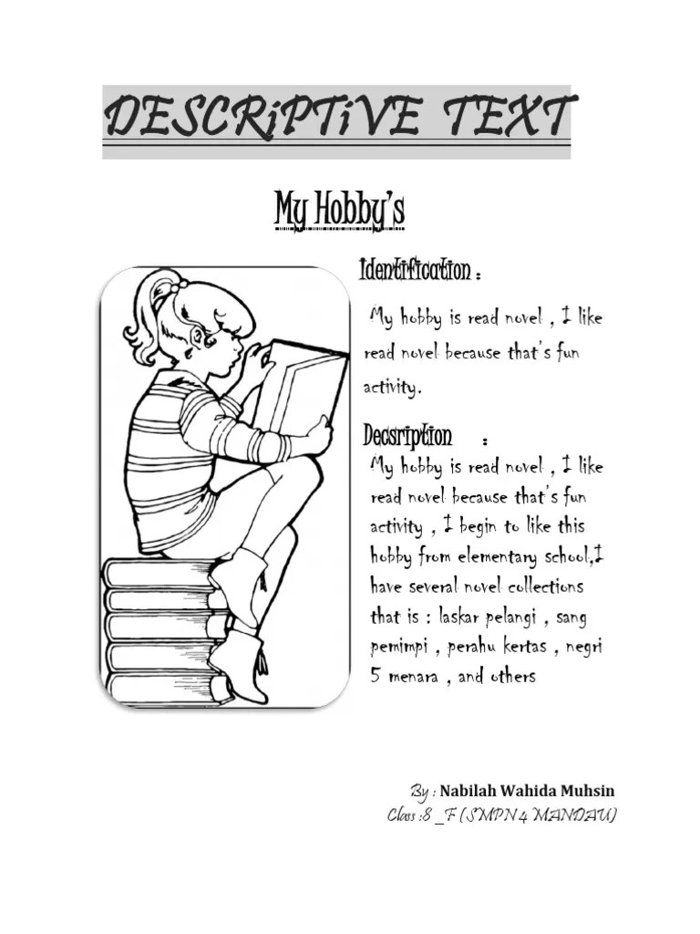 Contoh soal descriptive text · 1. Descriptive Text Pdf