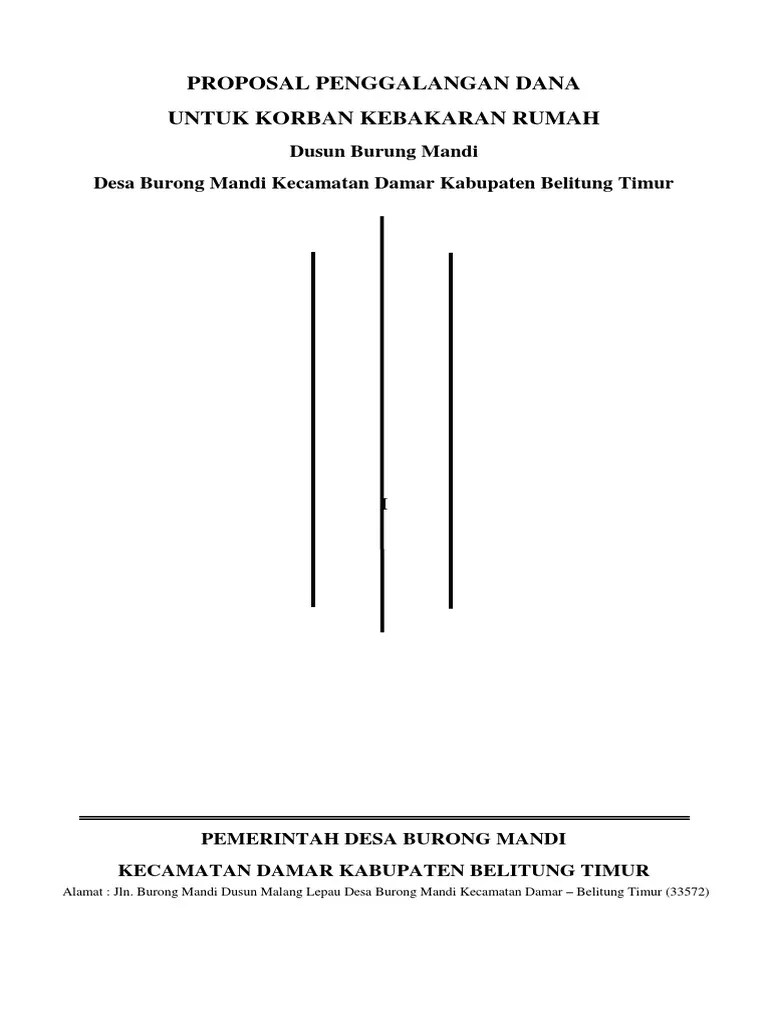 Proposal Penggalangan Dana | PDF