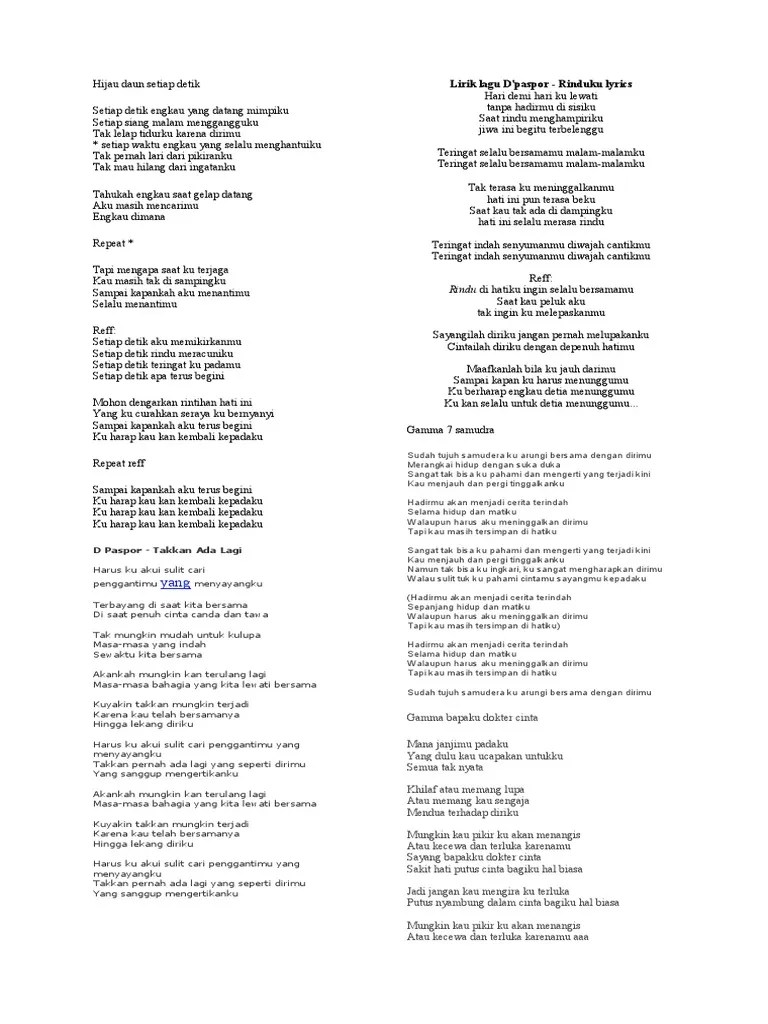 Lirik 7 Samudra – Beinyu.com