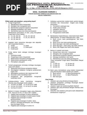 Melakukan kegiatan perdagangan valuta asing (valas) e. Uh 1 Lembaka Keuangan Dan Ojk Pdf