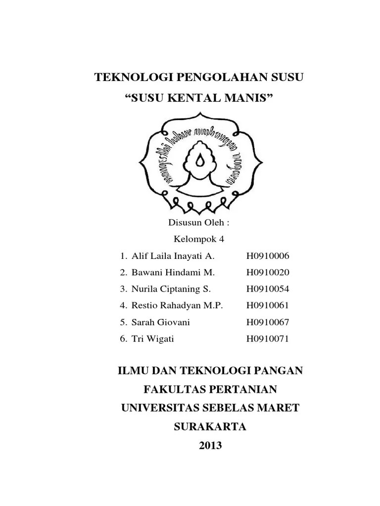 Makalah Susu Kental Manis | PDF