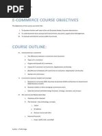 Signing out of account, standby. E Commerce And Internet Marketing Course Outline Pdf Internet Marketing