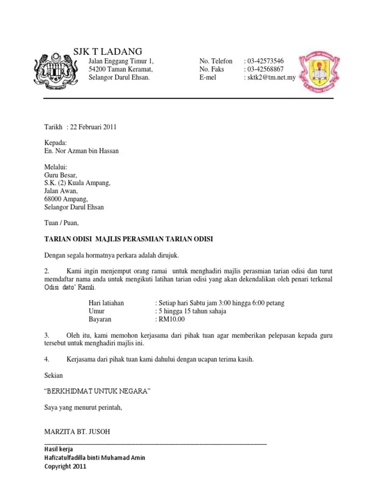 Contoh surat terbuka untuk menteri cute766. Contoh Surat Jemputan Majlis Pdf