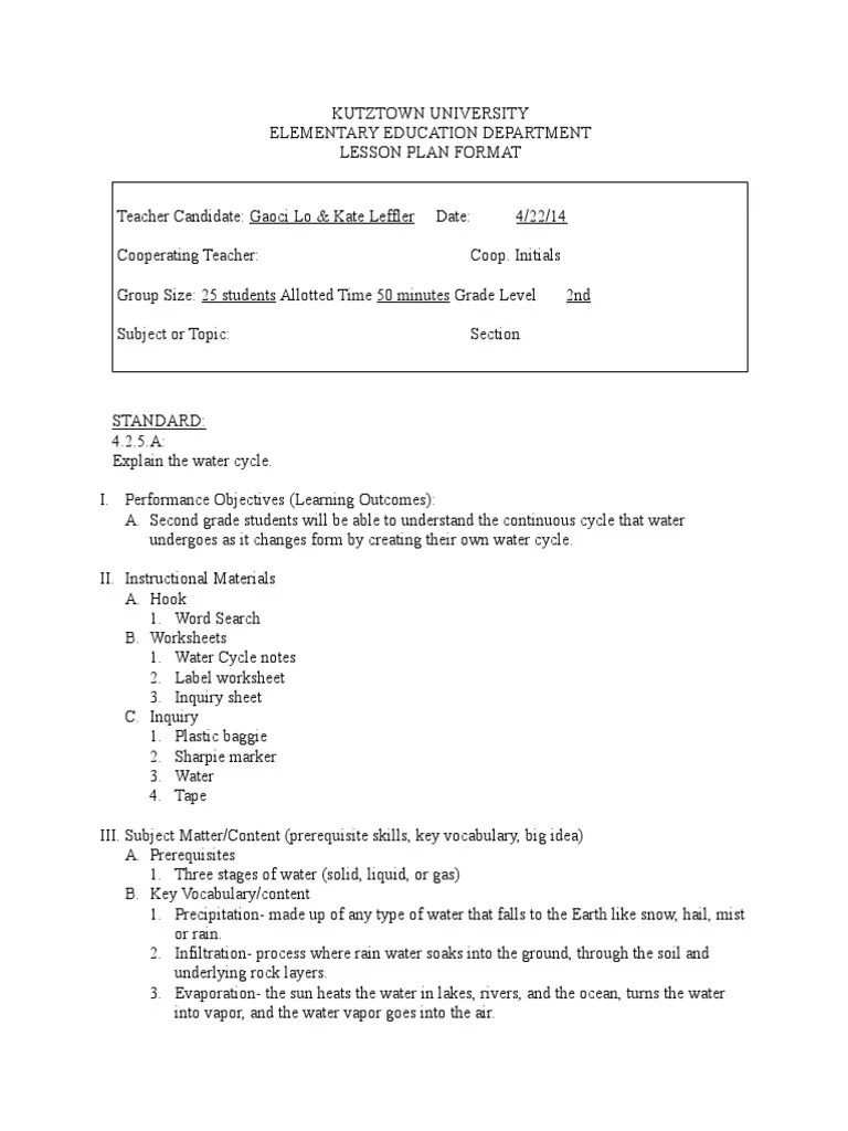 Prepare for class by writing clear lesson plans that are easy to read. 35 Label Water Cycle Worksheet Label Design Ideas 2020