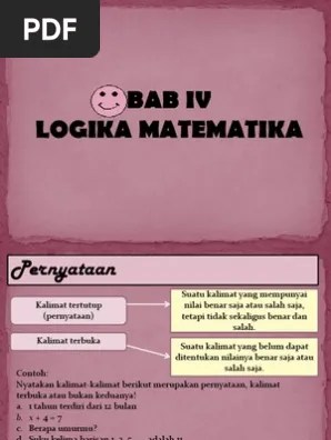 Contoh Kalimat Terbuka Dalam Logika Matematika - Barisan Contoh
